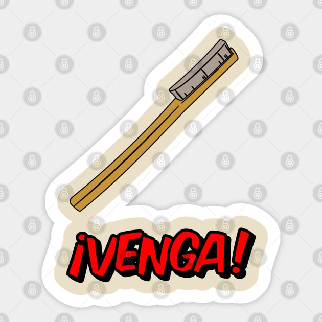 Venga! Sticker by orangutanstyle